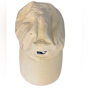 Vineyard Vines yellow Whale Adjustable Strapback Hat Cap